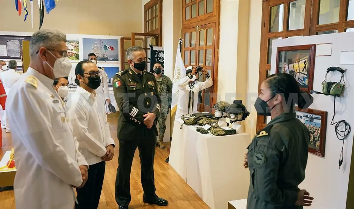 Invitan a la exposición de la Armada de México