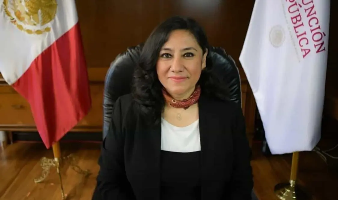 Irma Eréndira Sandoval, secretaria de la Función Pública. Cortesía