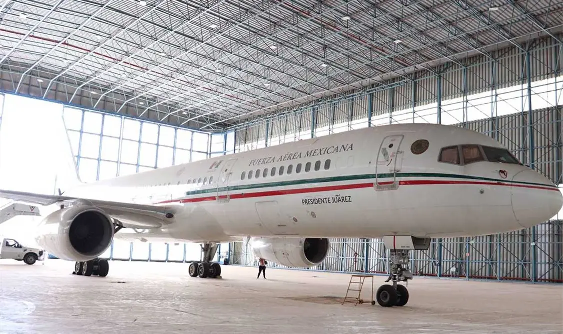 El avión se vendió en 65 millones de pesos. Twitter
