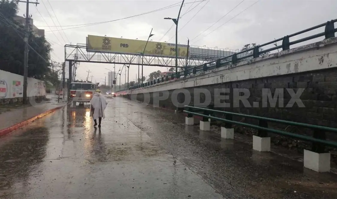 Al menos 80 colonias presentan riesgo de inundación en Tuxtla Gutiérrez. José Ortega / CP