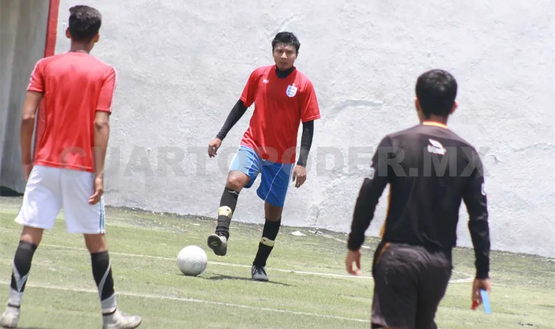 Emocionantes partidos se disputaron en la cancha del Futbol Rápido del parque del Oriente, sede de la Liga Guerrero Zoque. CP