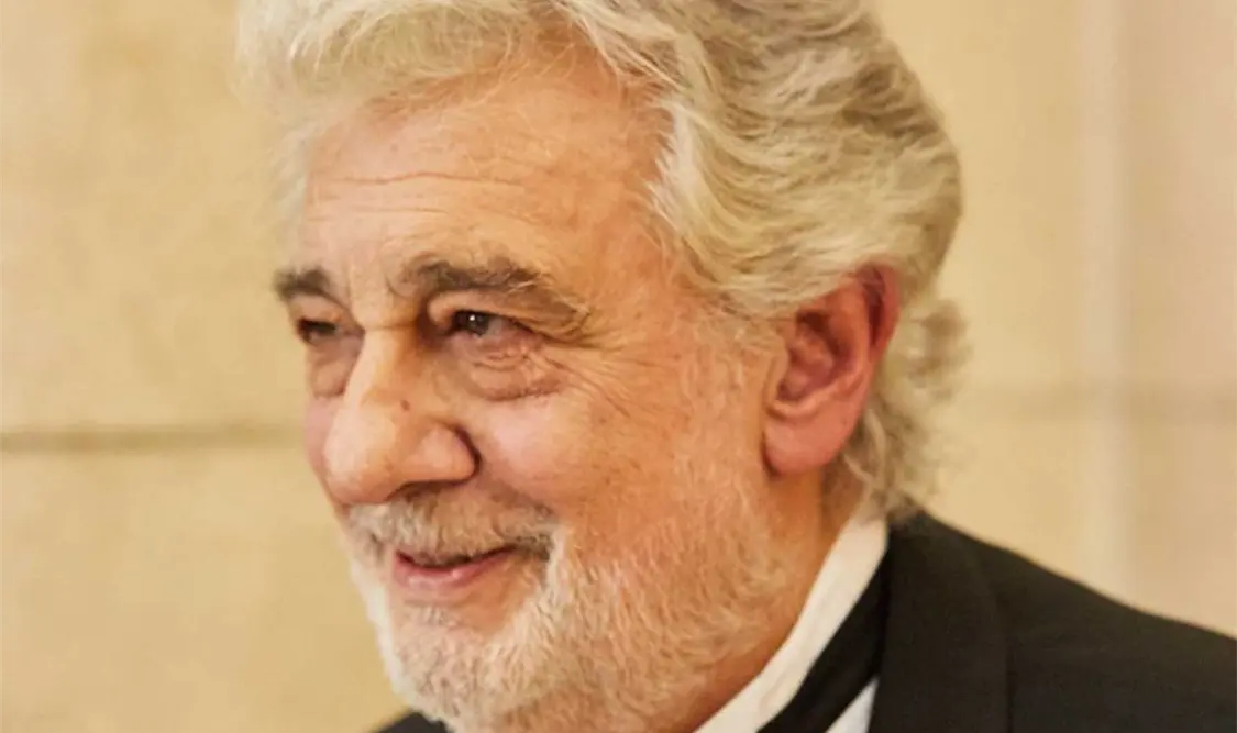 El tenor Plácido Domingo. Cortesía