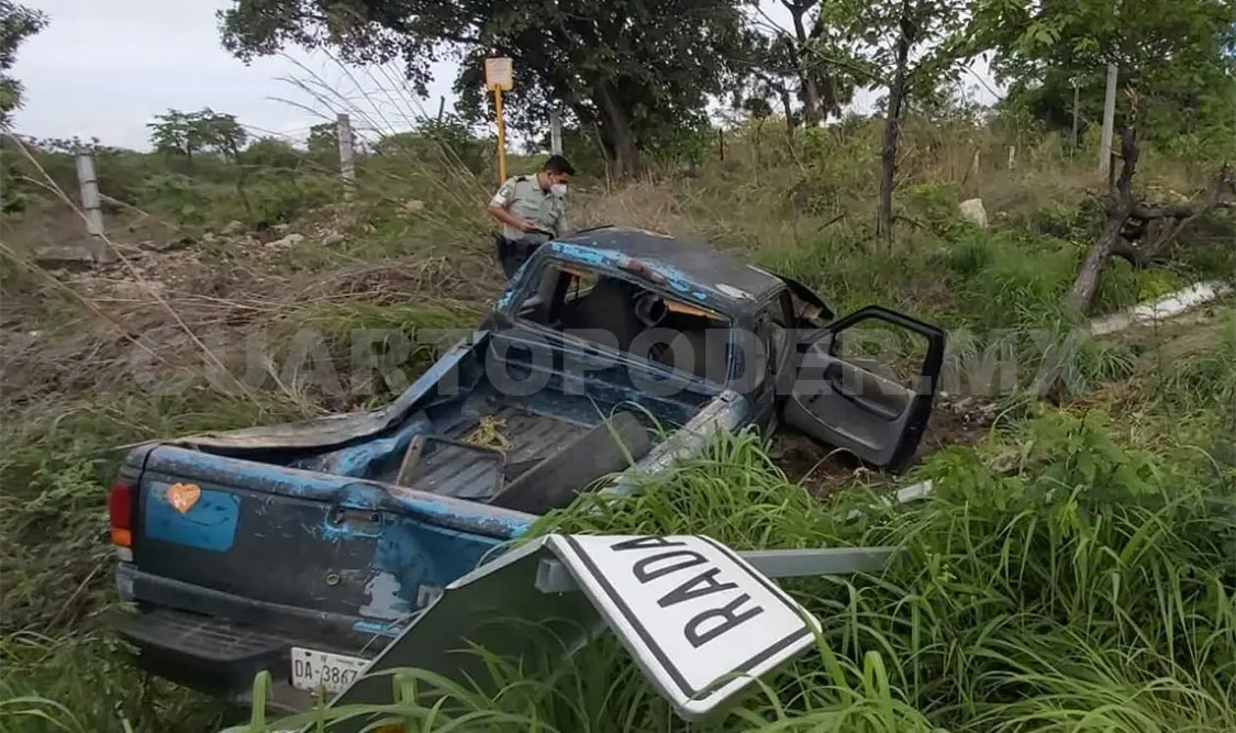 El accidente ocurrió en el tramo carretero Tuxtla-Ocozocoautla ayer en la mañana. Ulises López / CP
