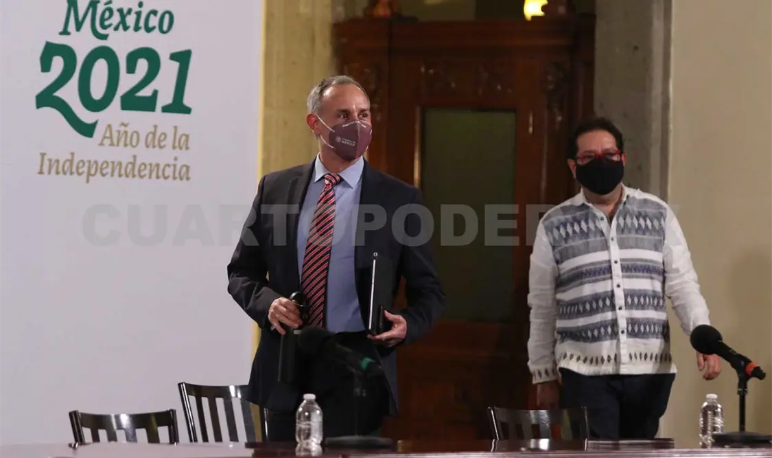 El subsecretario dijo que el término de este ciclo de conferencias no significa que la pandemia haya acabado. El Universal