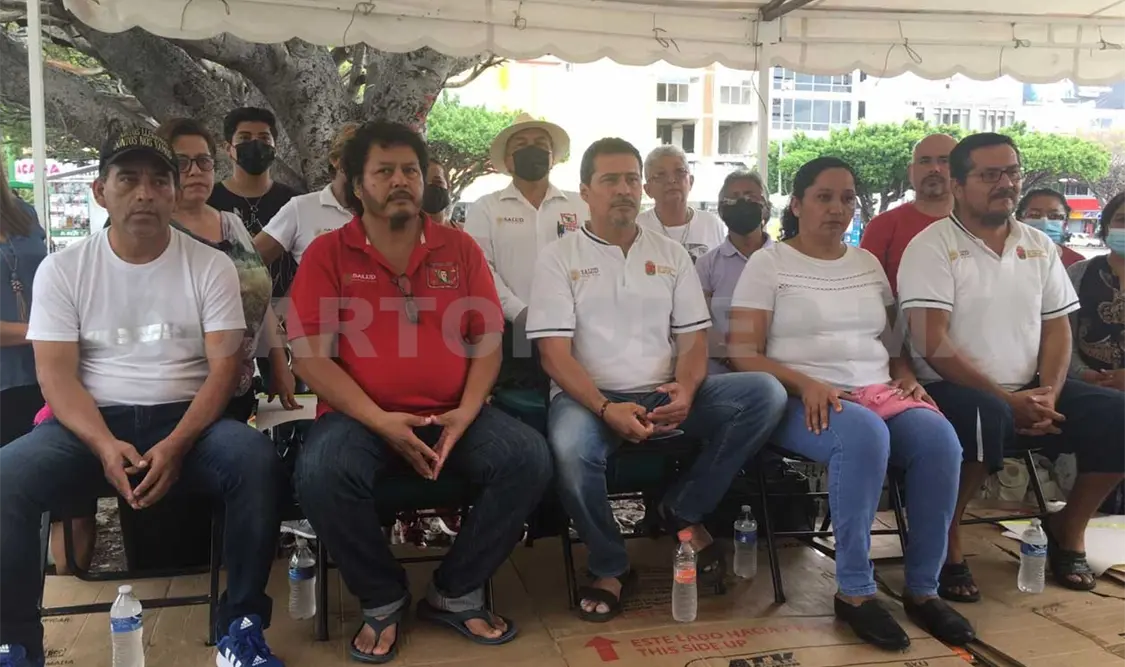 A lo largo de los 42 días se sumaron seis personas a la huelga de hambre. José Ortega / CP