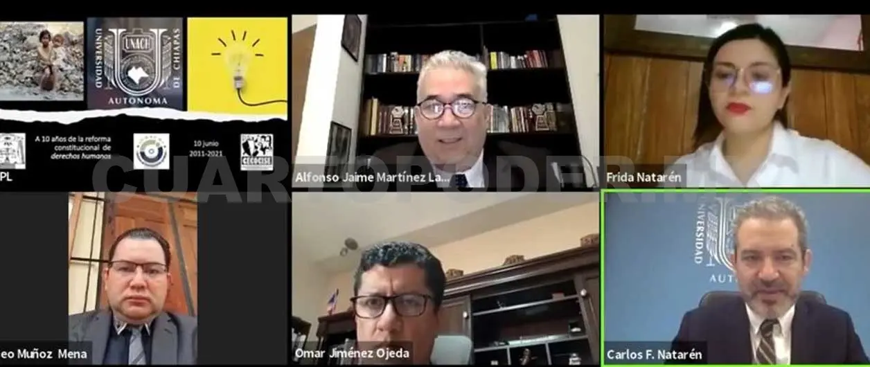 El evento se realizó por medio de plataformas digitales y contó con la participaron de académicos de diferentes estados del país. CP