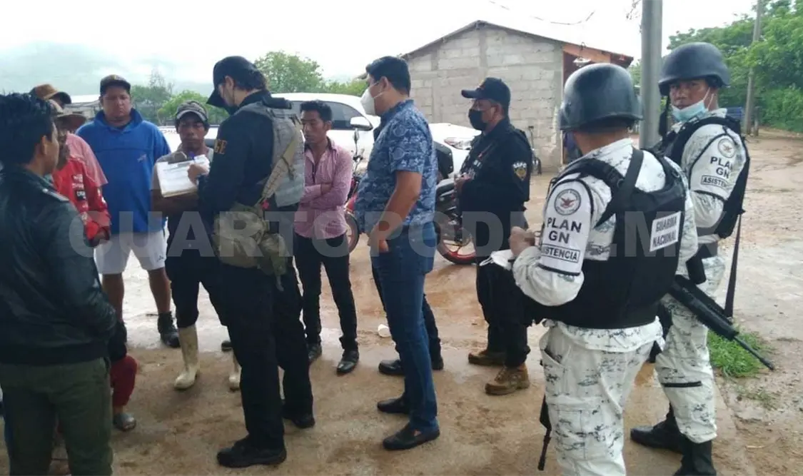 La menor era buscada por voluntarios, agentes de la Policía Municipal, Estatal Preventiva, Especializada y Guardia Nacional. Dalia Villatoro / CP