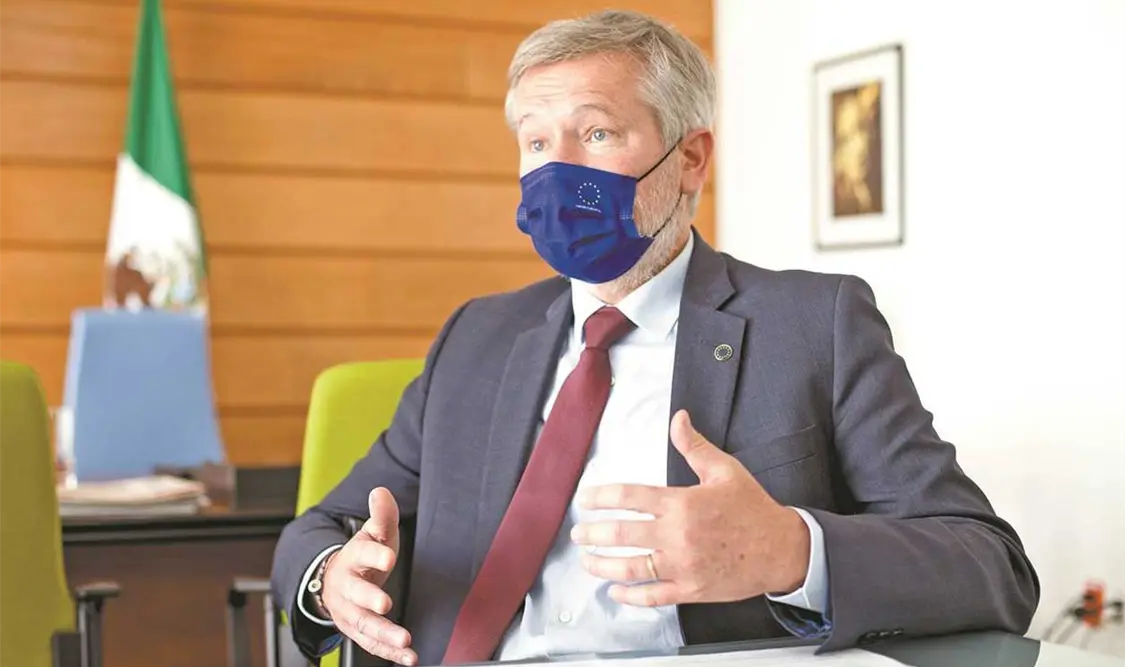Gautier Mignot, embajador de la Unión Europea en México. Cortesía
