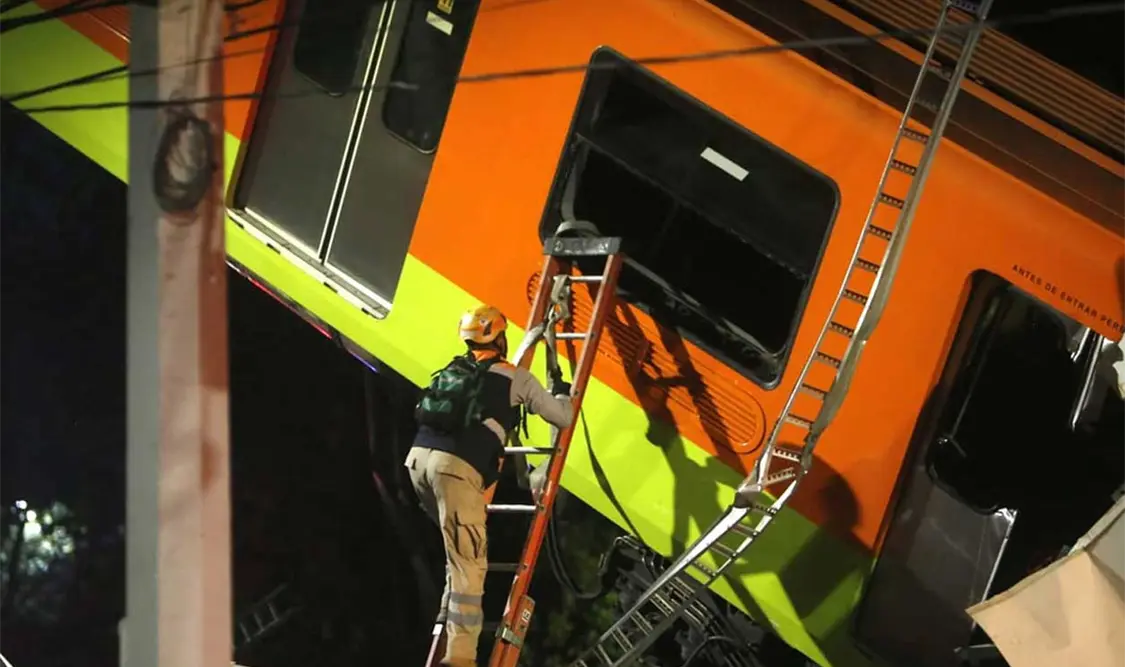 El ingeniero Arganis Díaz Leal también estuvo a cargo de que se construyera un tramo del viaducto elevado. Cortesía