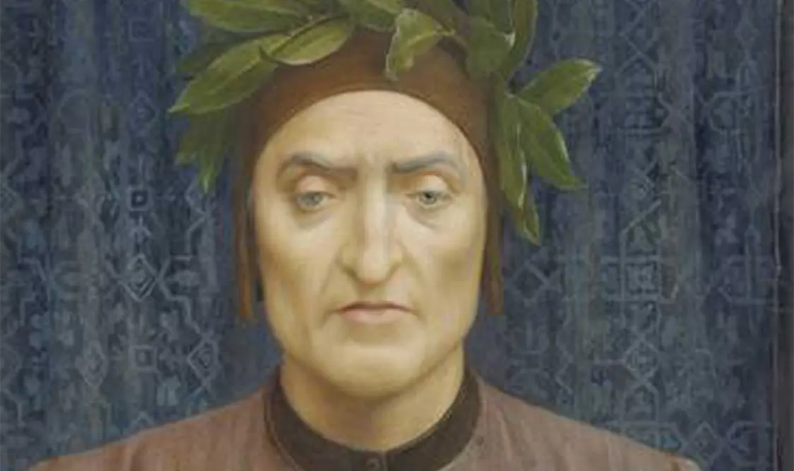 Dante, poeta italiano. Cortesía