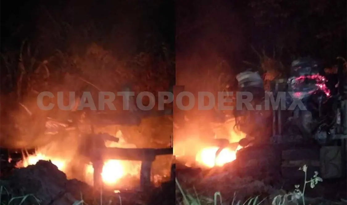 Un muerto y 12 lesionados al chocar autobús y tráiler