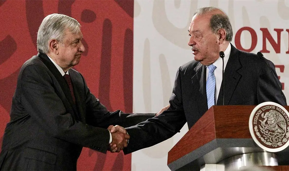 Slim no juega a las vencidas: AMLO