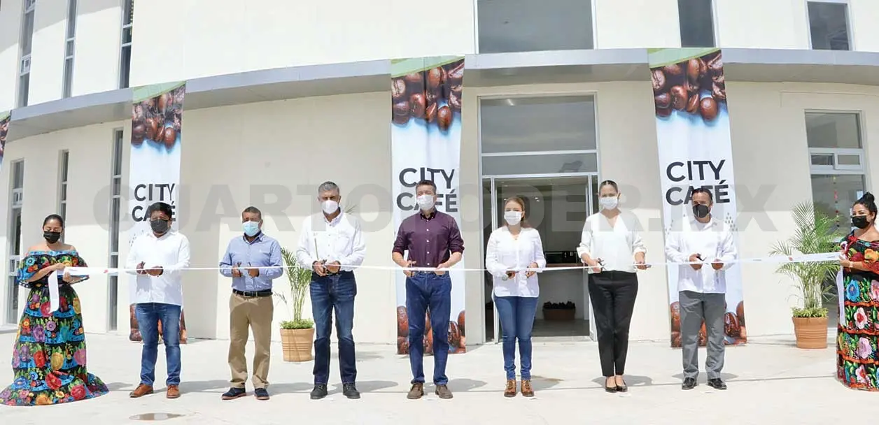 City Café otorgará a los cafeticultores prácticas, técnicas y materiales genéticos mejorados para ser aplicados en la producción estatal. CP