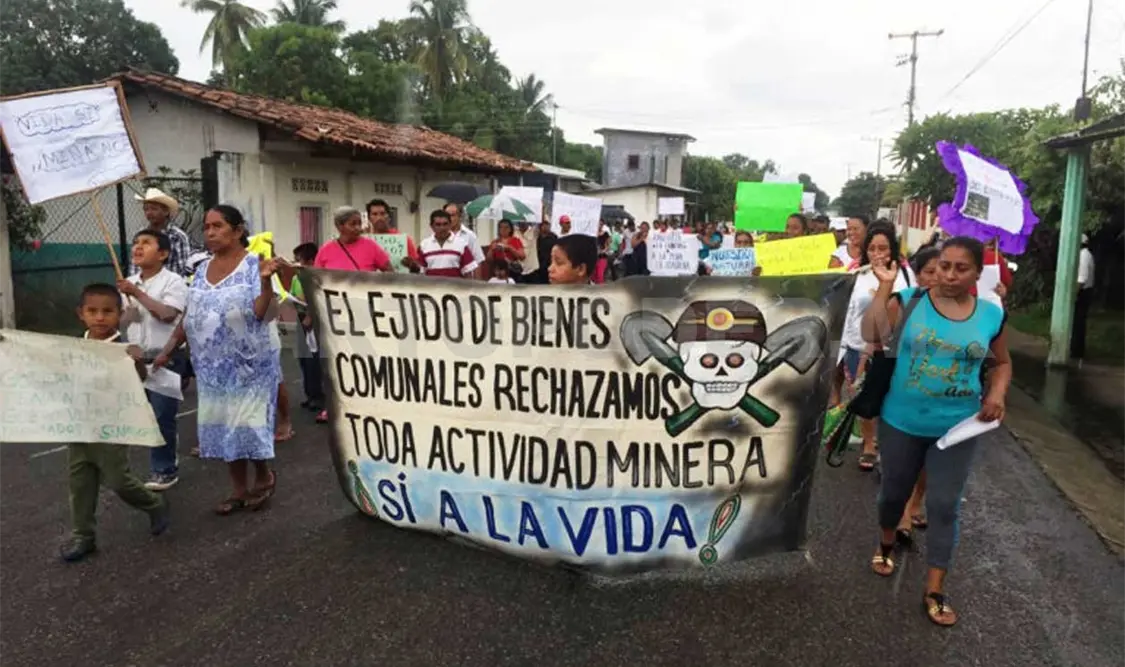 Han sido las propias familias que se han organizado en contra del avance minero. Cortesía
