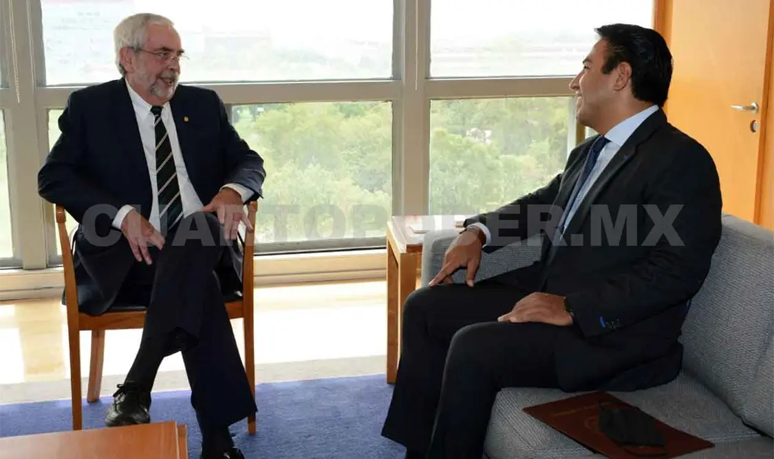 Se reúne ERA con rector de la UNAM, Enrique Graue