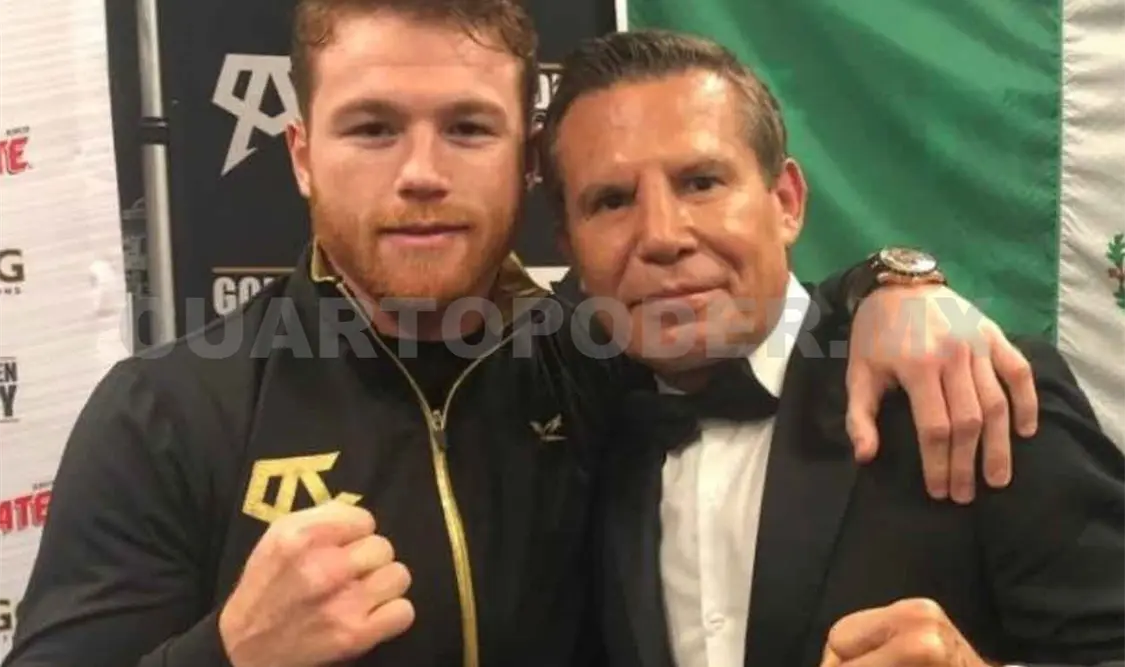 “Canelo” Álvarez asiste al Estadio Jalisco para ver a Julio César Chávez