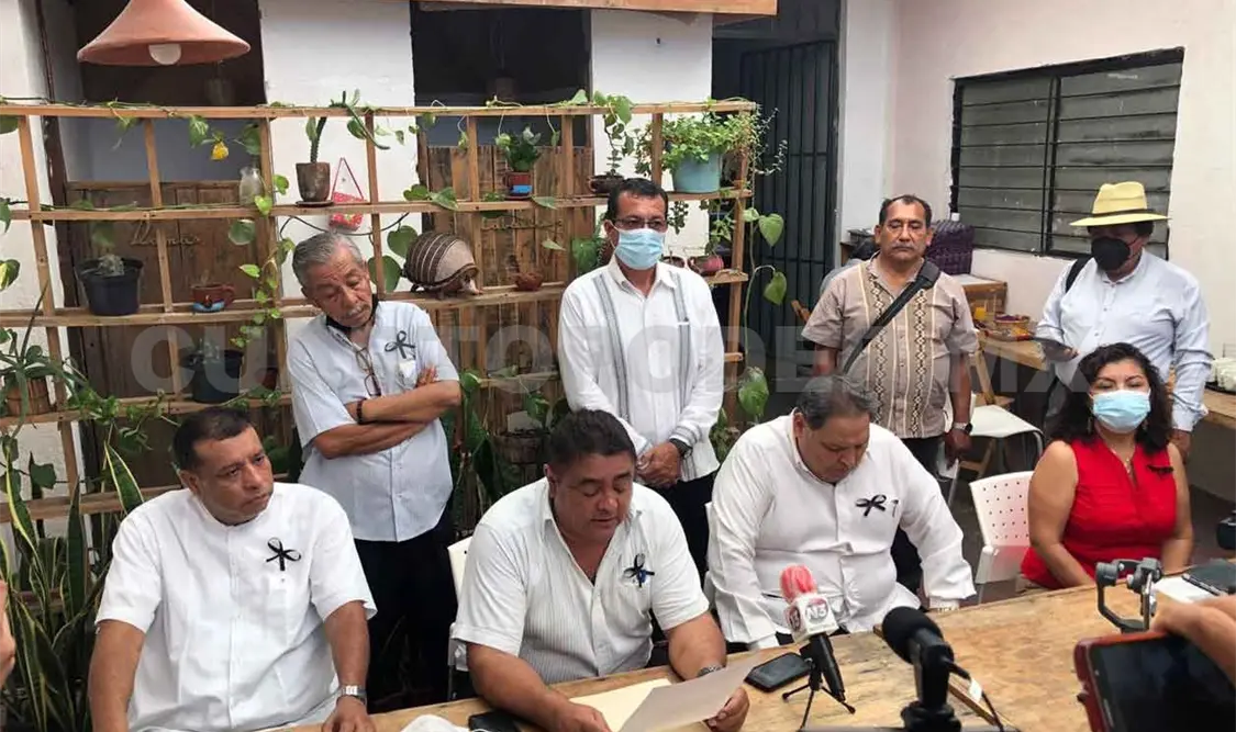 Abogados de Chiapas en protesta permanente