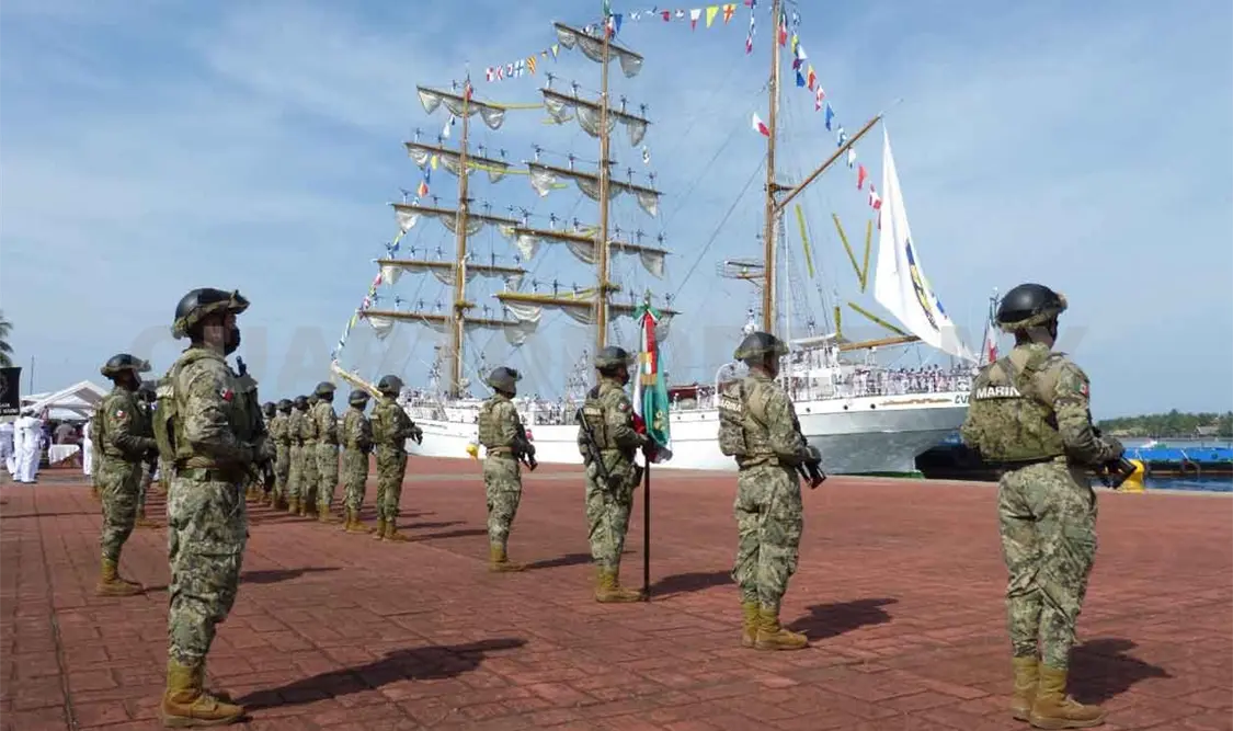 Arriba por segunda ocasión Buque Escuela “Cuauhtémoc”