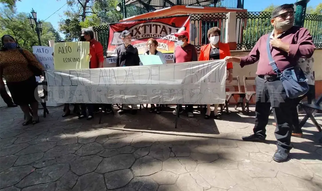 Ordena juez detener invasión en la reserva Quemvó