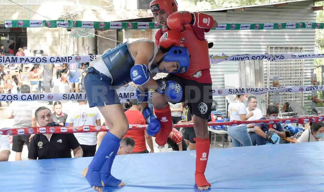 Celebraron Tercer Sparring de Muay Thai