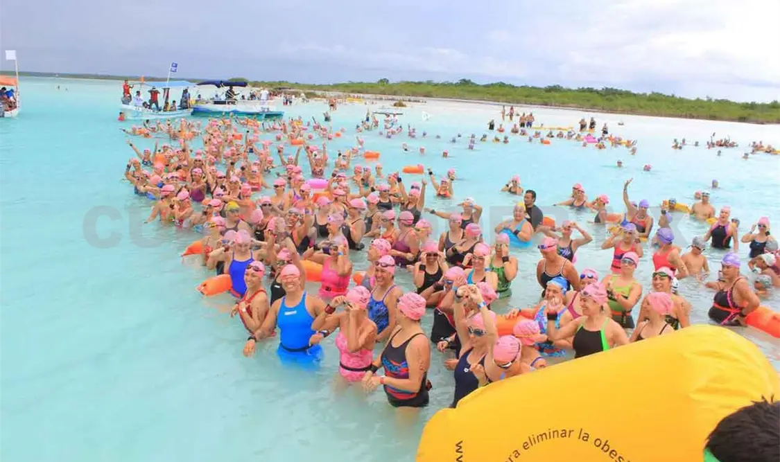 Chiapanecos destacan en maratón de Bacalar