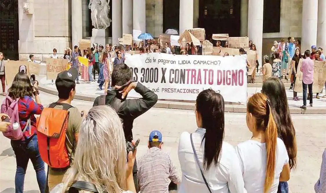 Expresaron que la protesta tiene la intención de mostrar que su labor es sustancial y debe ser remunerada.