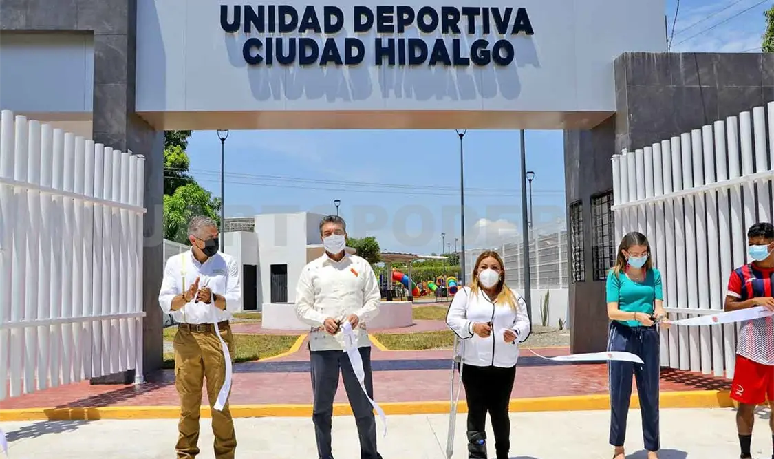 Inauguran Unidad Deportiva Municipal