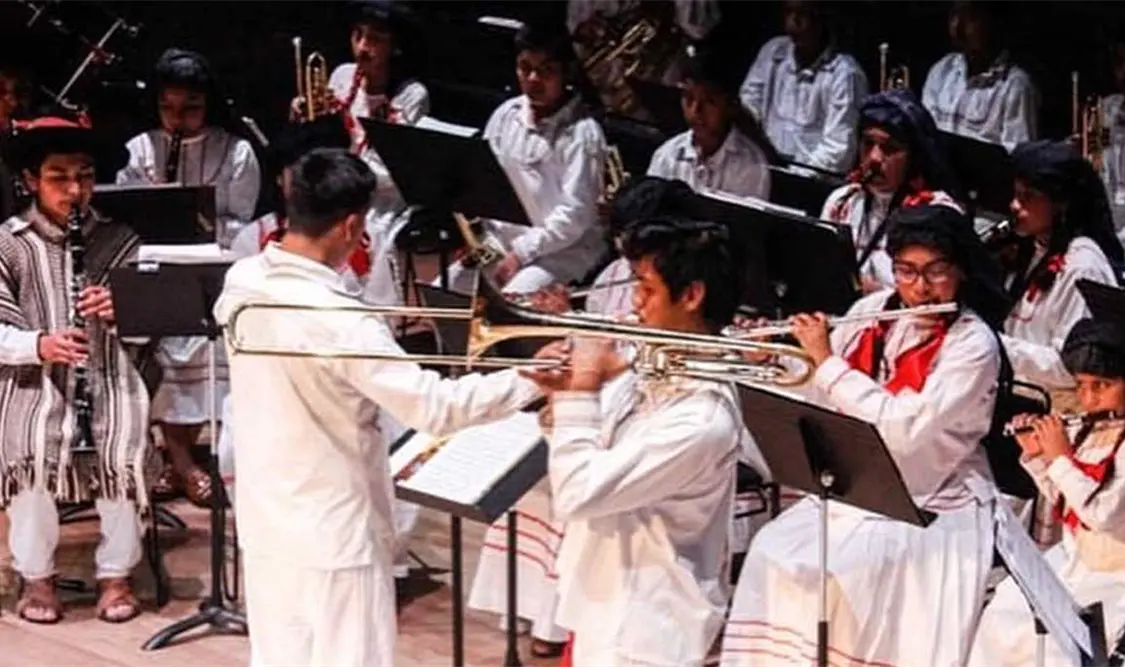La Banda Filarmónica Municipal de Ayutla. Cortesía