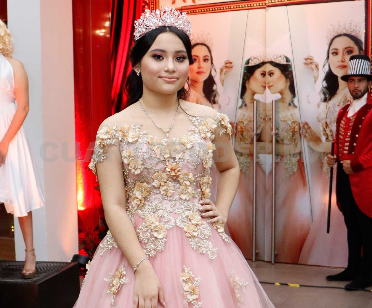 Lució como una princesa