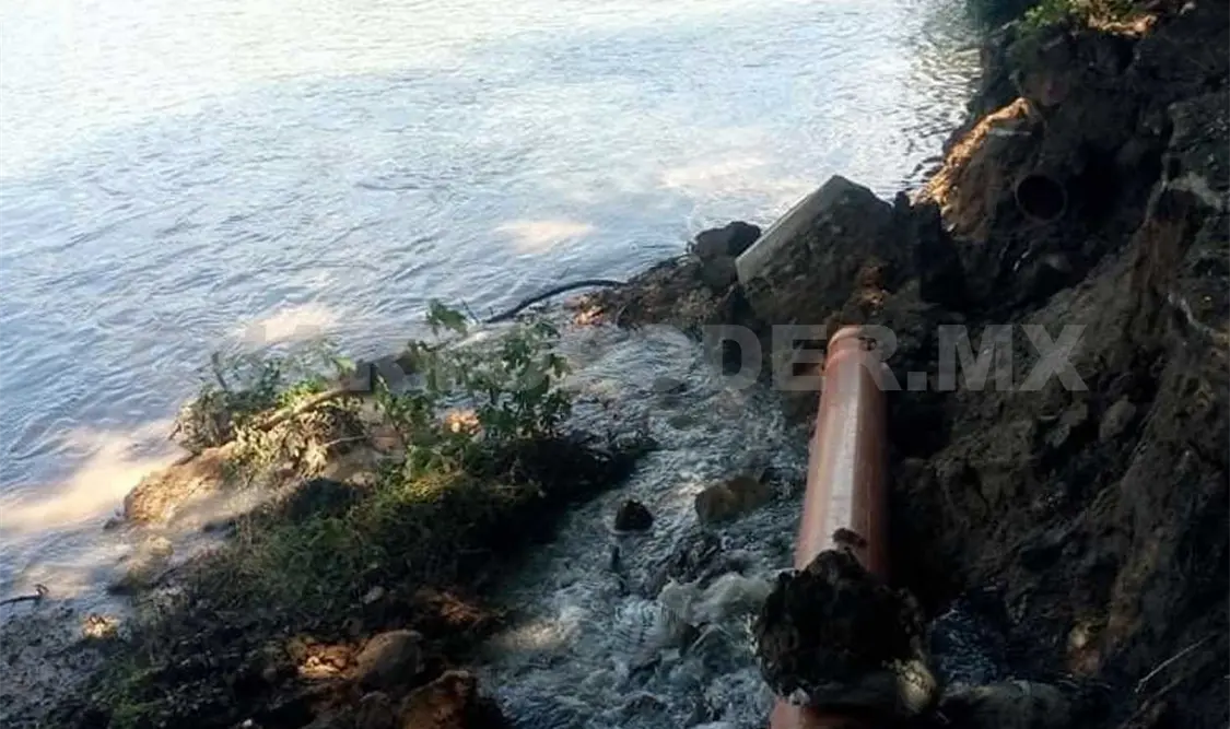 Los habitantes señalan que este tipo de daños es común en la tubería de aguas negras. Cortesía