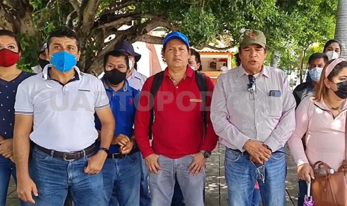 Los maestros de este sindicato dijeron que siguen en lucha magisterial junto a la Sección 07. Cortesía
