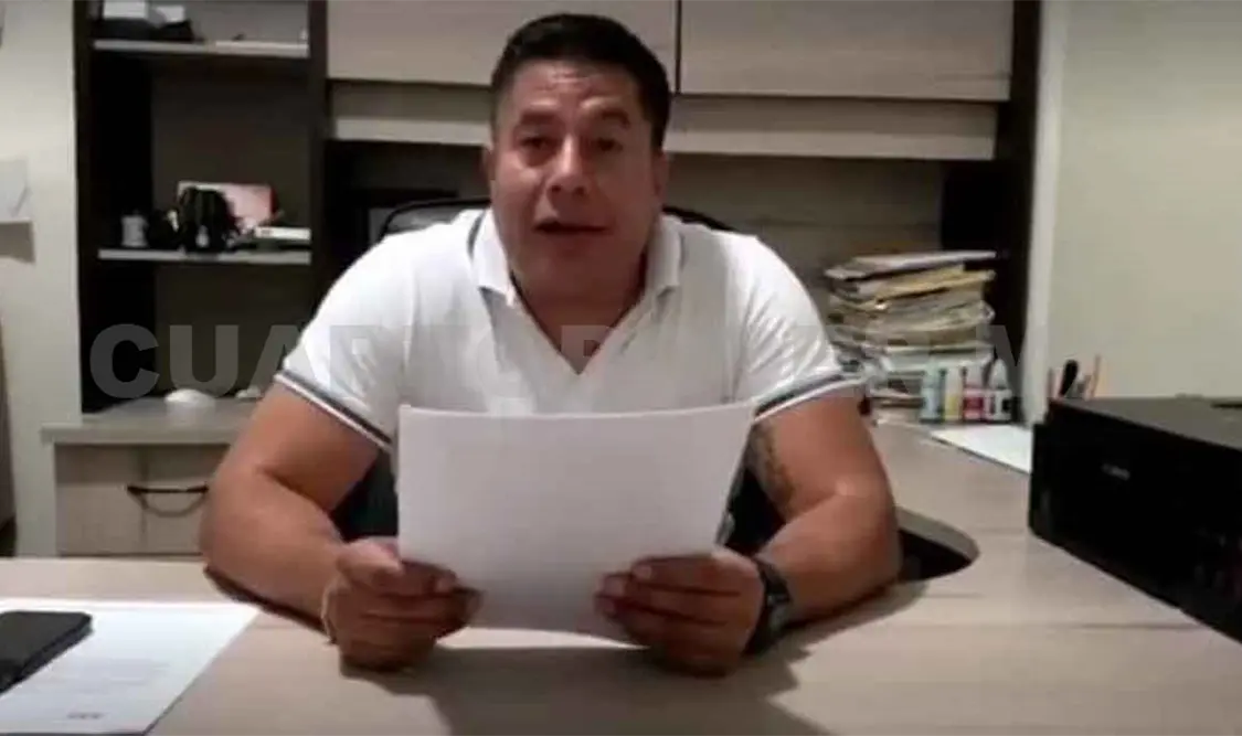 Alcalde denuncia extorsión por 2 mdp