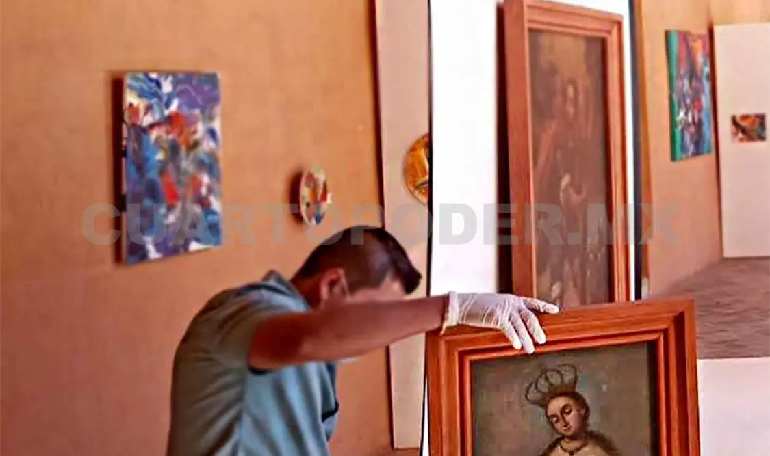 Piden al INAH devolver cuatro pinturas y tres libros