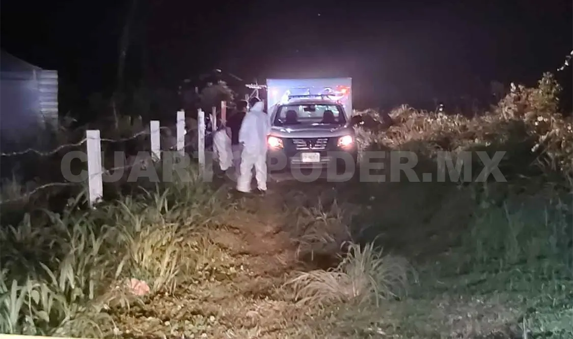 Encuentran cadáver putrefacto en camino