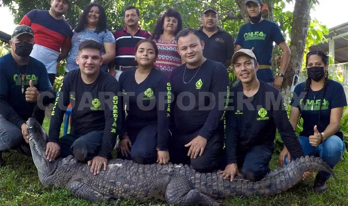 La familia Domínguez Pérez salvó al animal de ser asesinado en 2005. CP