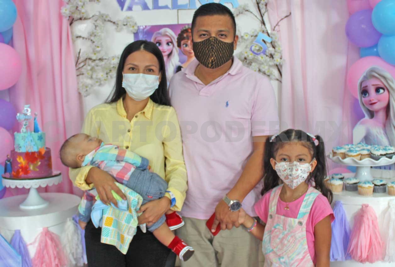 Valeria cumplió 5 añitos