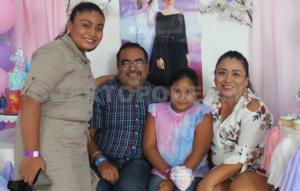 Valeria cumplió 5 añitos