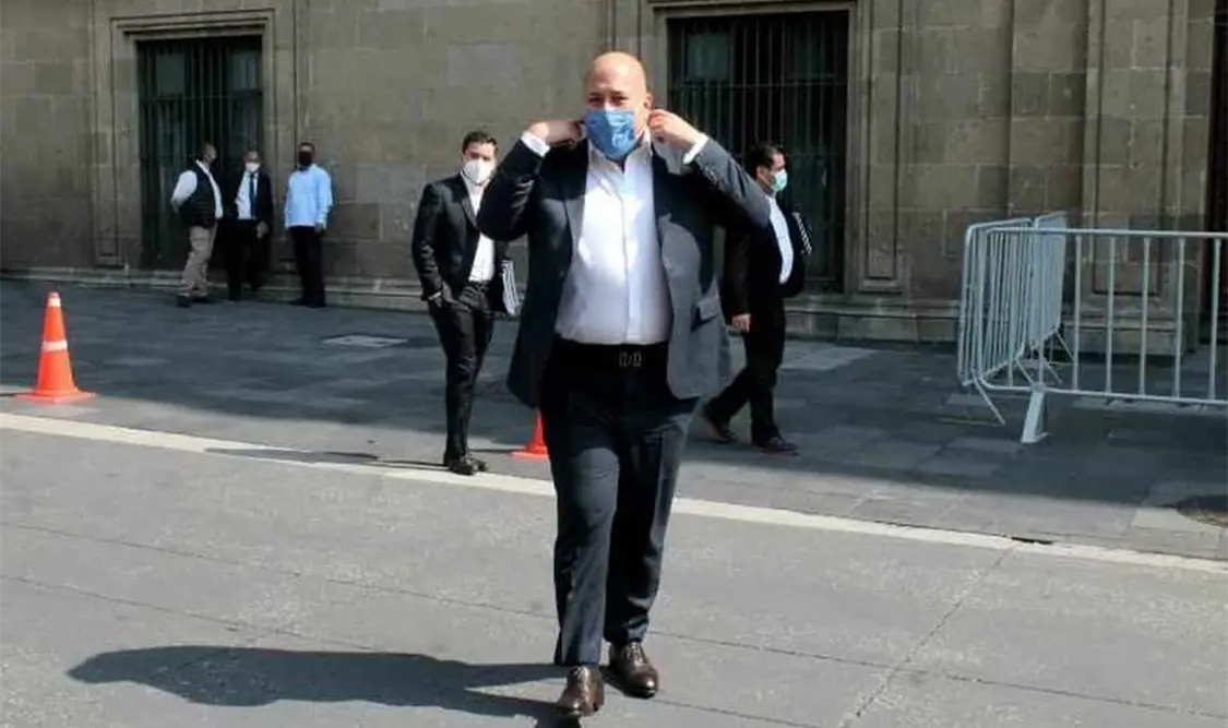 El gobernador señaló que en la actual estrategia de inmunización se registra un incremento en los contagios. Cortesía