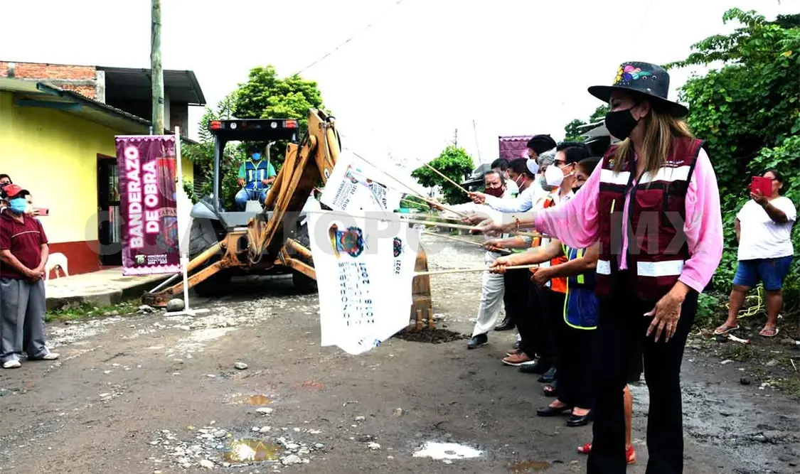 Inicia pavimentación mixta en colonia Las Palmeras