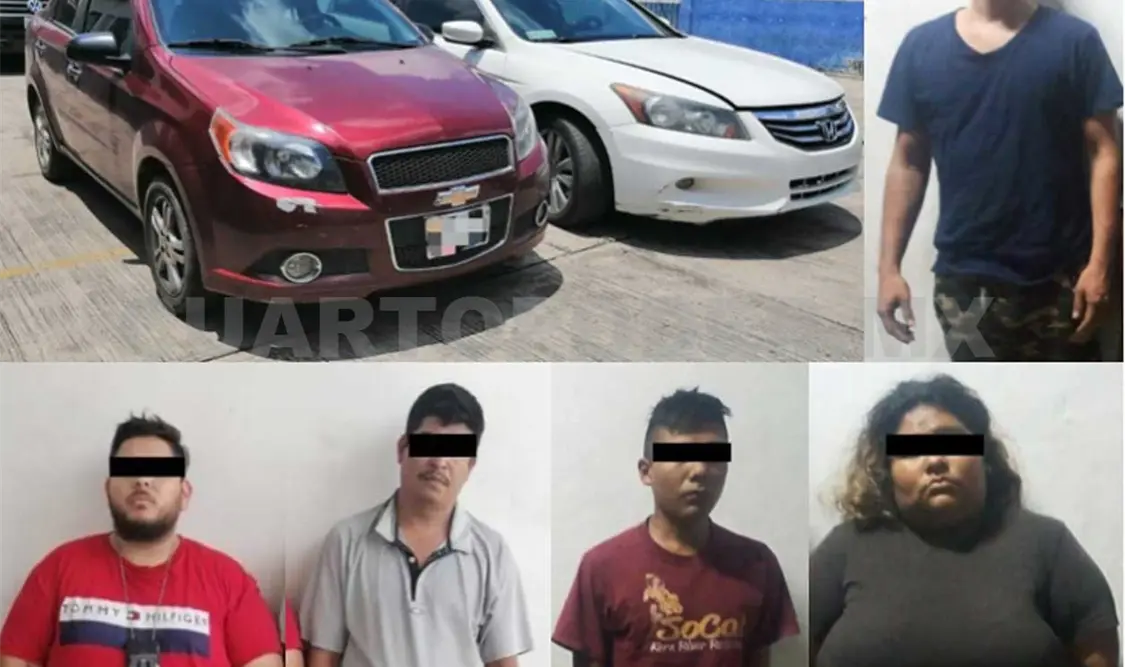 Atrapan a cinco con droga y arma larga en Tapachula