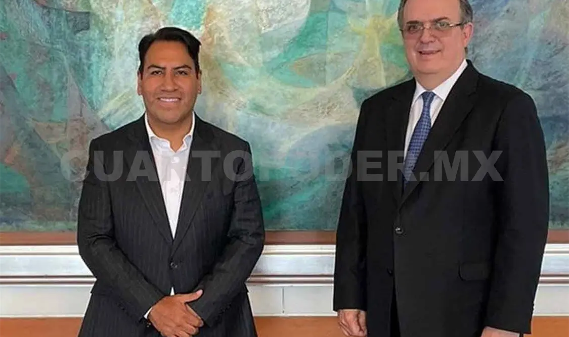 Se reúne Eduardo Ramírez con Marcelo Ebrard