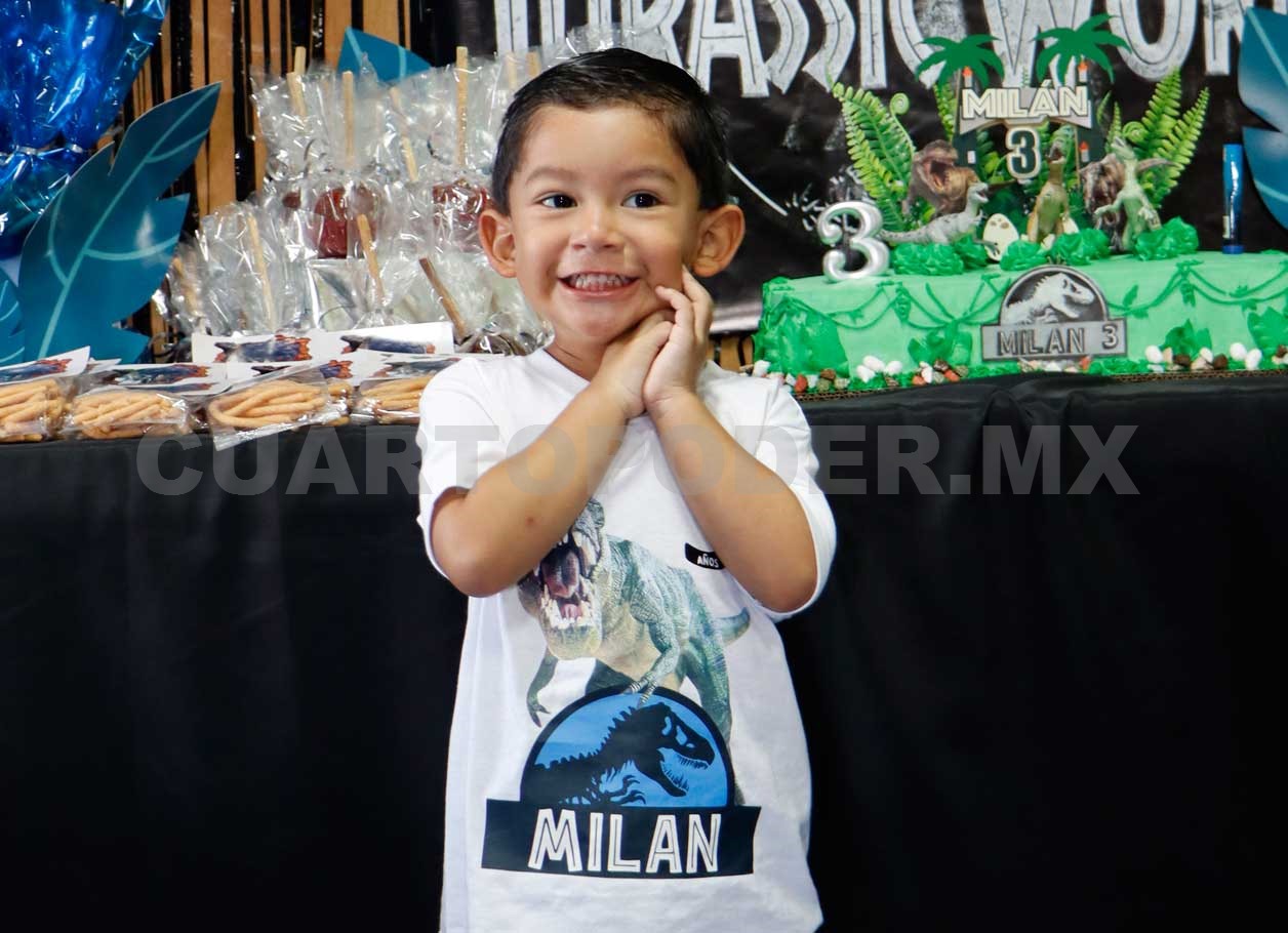 Fiesta al estilo Jurassic World