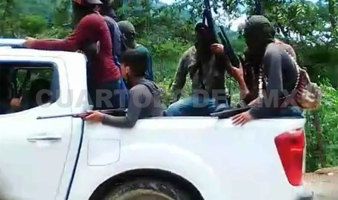Hombres armados irrumpen en Pantelhó