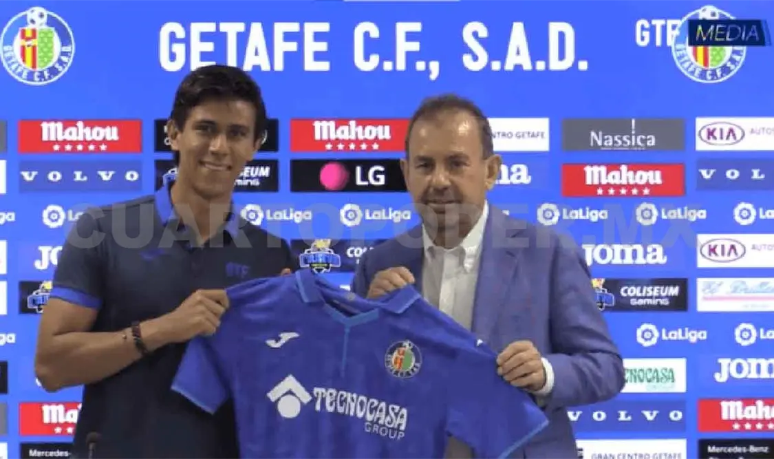 Presentan a Macías con el Getafe de España