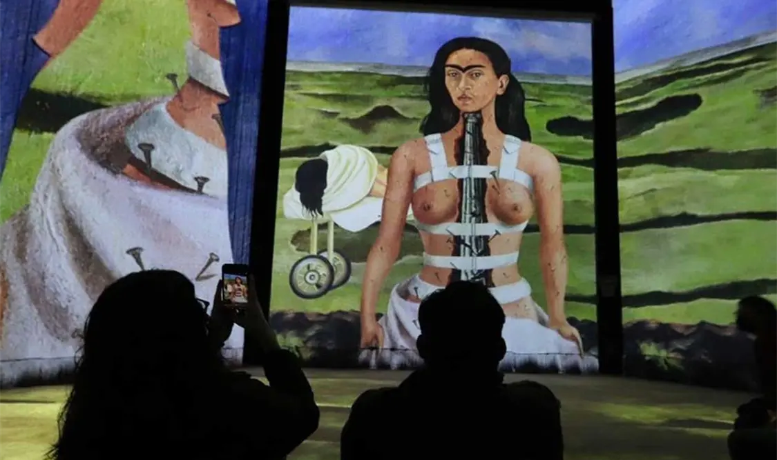 Son 26 las obras que integran la exhibición “Frida”. Cortesía
