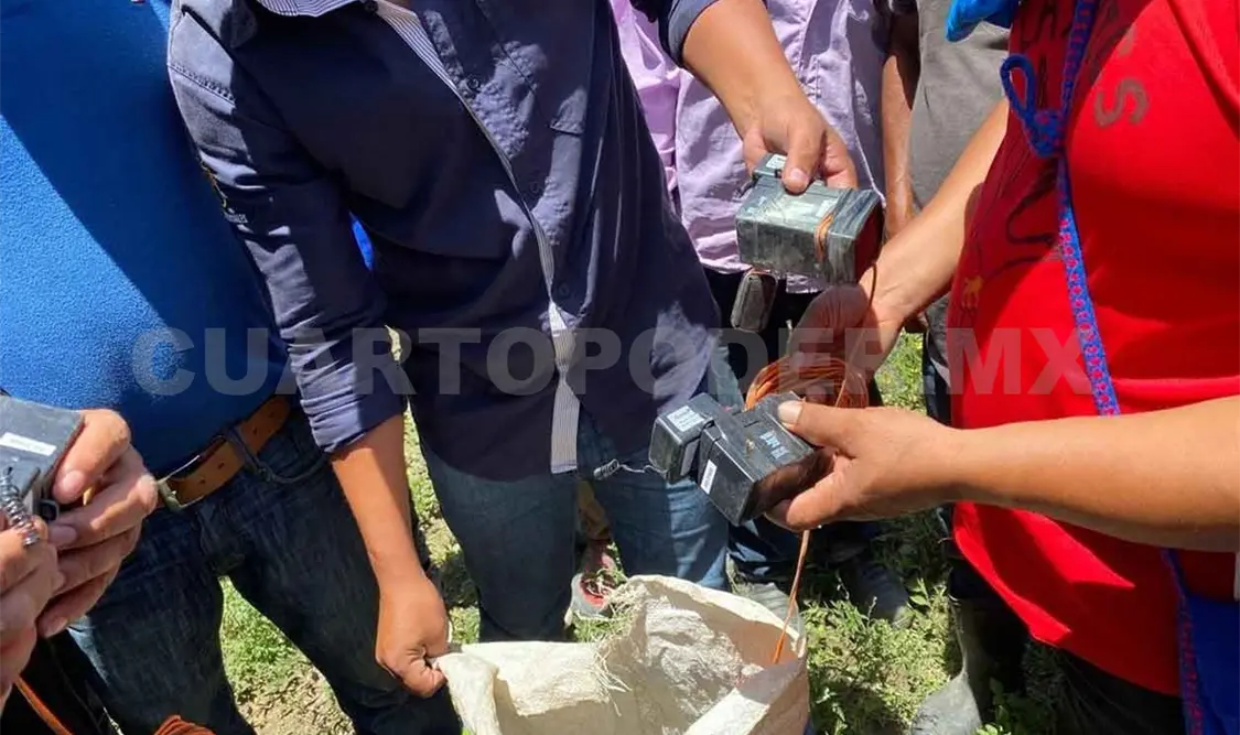 Descubren explosivos en Nuevo Israelita