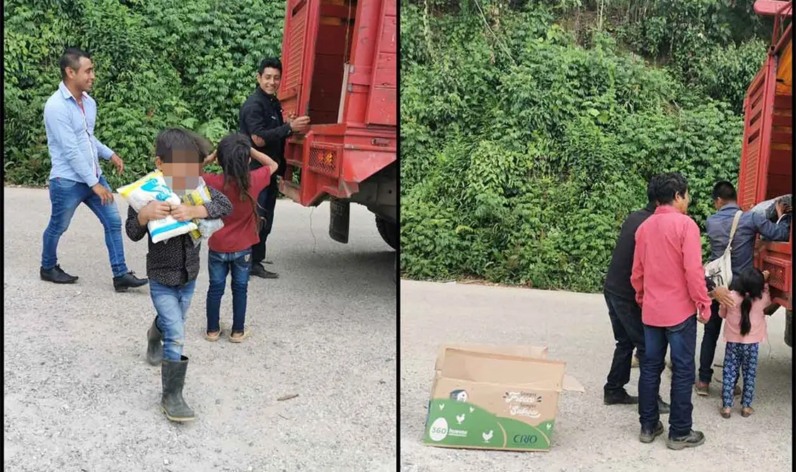 Llega ayuda humanitaria a Chiapas