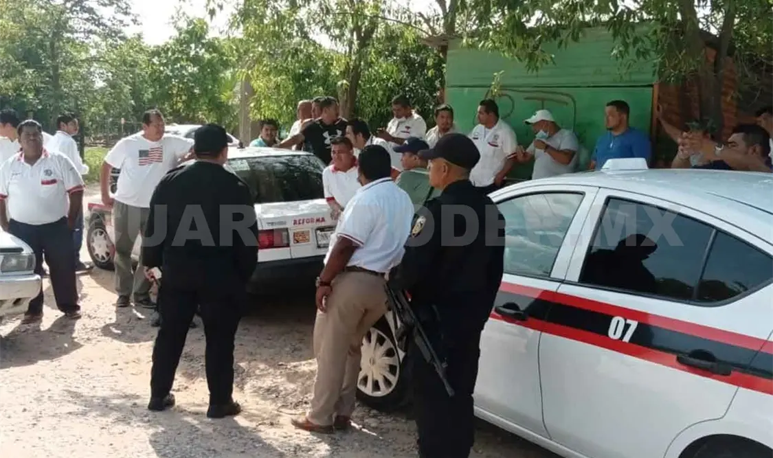 Conato de violencia entre transportistas