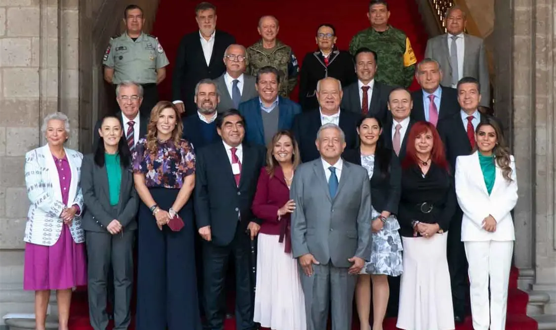 Exhorta gobernadores a fortalecer seguridad