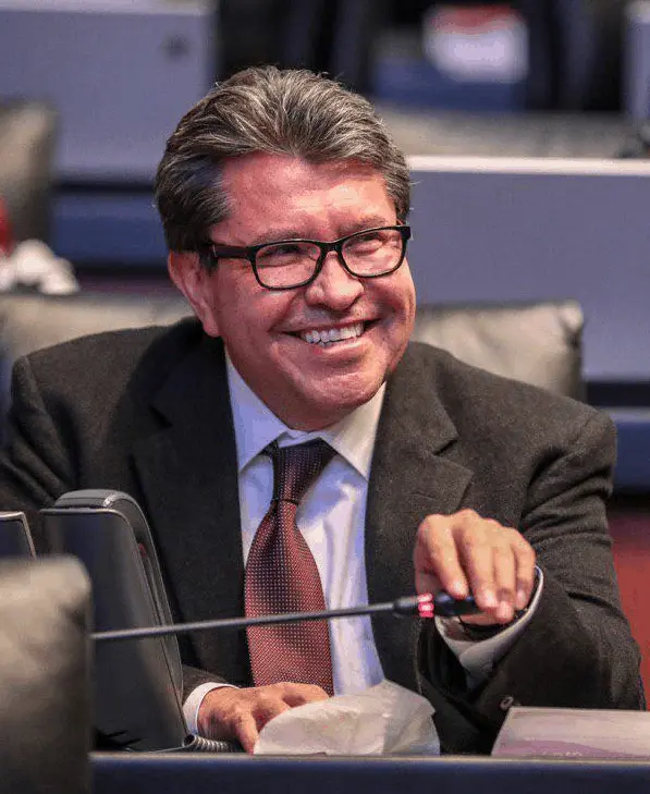 Ricardo Monreal, líder de la bancada morenista. Cortesía